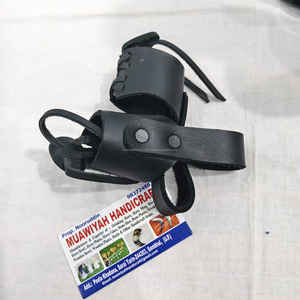 ที่ใส่ของหนังคุณภาพดีที่สุด ที่ใส่ของหนังหรูหรา ที่ใส่ของหนังควาย ที่ใส่ของหนังรักษ์โลก แบบแขวนพร้อมเขาสัตว์  ขนาดสั่งทำได้ - Product Image 5