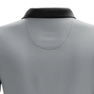 เสื้อคริกเก็ตแขนสั้นสีเทา-ดำสำหรับผู้ชาย แบบซับลิเมชั่น เหมาะสำหรับการฝึกซ้อมและการแข่งขัน ชุดกีฬา ชุดทีม - Product Image 4
