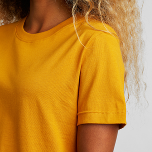 Camiseta larga con estampado personalizado para mujer, ropa de vestir de manga corta, informal, de algodón, para verano, nueva - Product Image 2