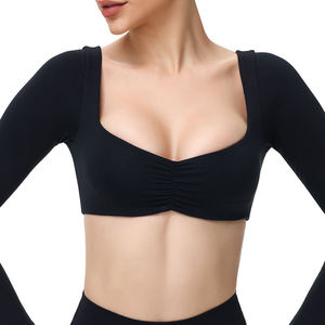 Conjunto de Yoga de Diseño Superior para Mujer, Bra Deportivo Sin Costuras de Calidad Personalizada, Leggings de Cintura Alta, Ropa Deportiva para Fitness, Venta al Por Mayor - Product Image 6
