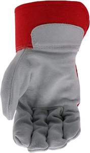 Best Price on Hand Safety Welding <b>Gloves</b> Heat Resistant Leather & for Reinforced Anti-Slip Customizable - Product Image 3