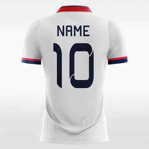Football Jersey New <b>Model</b> Digital Print White Red Adult Football Uniform Soccer Kits Men Polyester Quick Dry Sleeveless Custom - Product Image 3