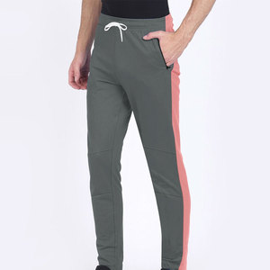 Best Quality <b>Men's</b> Formal Trousers Winter Striped <b>Stretch</b> Polyester High Waist Drawstring Closure Side Pockets Applique Full - Product Image 1