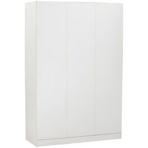 Modern Bedroom 3 Door White Laminated <b>Wardrobe</b> Closet <b>Storage</b> Cabinet Organizer for Home Furniture and Bedroom Use - Product Image 4