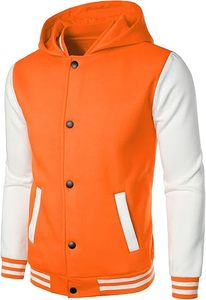 DCY Wool Varsity <b>Jackets</b> <b>Mens</b>,Letterman Custom Leather Varsity <b>Jacket</b> for <b>Men'S</b> Lettering <b>Baseball</b> <b>Jacket</b> emb embossed logo - Product Image 5