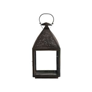 Mini lanterne vintage en laiton, lanterne créative pour bougie chauffe-plat, décoration d'intérieur, ornement fait main, Noël, écologique - Product Image 4