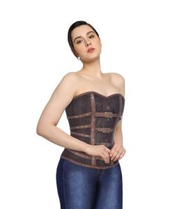 Corsés para mujer, sexys, moldeadores, modernos, de cuero, para tallas grandes, transpirables. - Product Image 2