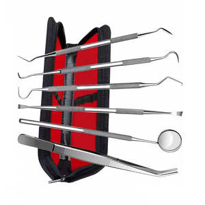 Kit de 6 outils de nettoyage dentaire de haute qualité pour l'élimination du tartre et de la plaque dentaire - Product Image 4