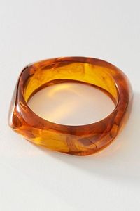Brazalete de Resina Hecho a Mano con Acabado de Jade Violeta, Estilo Clásico, Joyería de Uso Diario para Mujer por H a CRAFT - Product Image 4