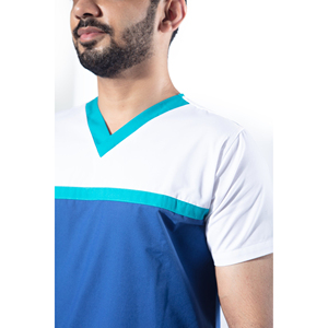 Sous-vêtement médical respirant personnalisé pour hommes, chemise d'uniforme infirmier/médecin, fournisseur OEM 2026 - Product Image 4