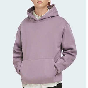 Sudadera con Capucha para Hombre, Estilo Urbano, Tela Suave sin Cordón, con Logotipo Personalizado, 300-400 GSM, Sudadera al por Mayor - Product Image 1