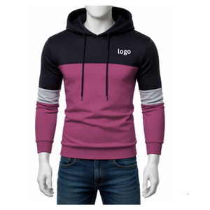 เสื้อฮู้ดผู้ชายผ้าฝ้ายฟลีซ 100% ระบายอากาศได้ดี ทรงหลวมสำหรับฤดูหนาว พิมพ์ลายโลโก้ด้านหน้าด้วยเทคนิคฮีททรานเฟอร์ ผ้าถัก - Product Image 5