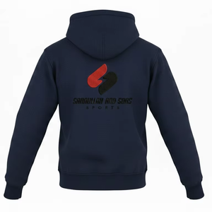 เสื้อแจ็คเก็ตผ้าฟลีซคอตตอนแบบกำหนดเอง 330 กรัม สำหรับทุกเพศ ใส่ได้ในฤดูใบไม้ร่วง มีซิปและฮู้ดแบบเรียบง่าย ผ้าถักแบบลำลอง - Product Image 2