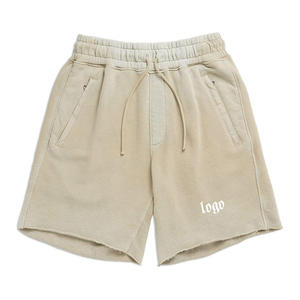 Pantalones Cortos Deportivos para Hombre, 100% Algodón, Cintura Elástica con Cordón Ajustable, Ecológicos, para Gimnasio, Entrenamiento, Running - Product Image 6