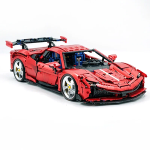 Guli 10623 SF90 Blocs d'assemblage en plastique ABS, modèle de voiture télécommandée, jouet éducatif, ensemble de construction, 3982 pièces, échelle 1:1, unisexe - Product Image 1