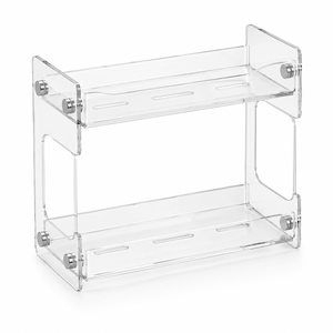 Caja Organizadora de Acrílico Transparente Ecológica para Accesorios de Baño, Caja de Almacenamiento Premium para Maquillaje, Cuidado de la Piel y Artículos de Aseo - Product Image 1