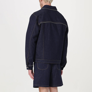 Nouvel Arrivage – Ensemble Short en Jean pour Homme avec Logo Personnalisé, Taille Élastique, en Polyester et Coton – Vente en Gros, Qualité Supérieure - Product Image 4