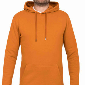 เสื้อฮู้ดดี้ Dynamel OEM แบบสั่งทำพิเศษ ไม่มีขั้นต่ำในการสั่งซื้อ ผ้าหนา 350 กรัม ไม่มีเชือกผูก ทรงโอเวอร์ไซส์ ผ้าฟลีซเรียบ  แบบเรียบๆ ไม่มีลาย - Product Image 1