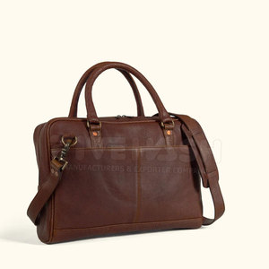 Stylish Leather <b>Laptop</b> <b>Bag</b> With Comfortable Handle And Large Capacity Ideal For Business Travel <b>Work</b> And Professional Use - Product Image 4