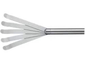 Retractor Quirúrgico Hosanna de Acero Inoxidable Tipo Kite, Recto y Curvo, Punta de 5mm, 33cm, Reutilizable, Juego de Instrumentos Quirúrgicos Manuales - Product Image 4