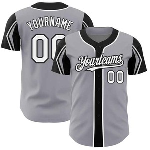 Maillot de baseball et softball personnalisé 2026, taille américaine, impression par sublimation thermique, anti-bactérien, 100 % polyester, logo et nom - Product Image 2