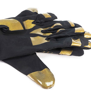 Nouveaux gants de football américain pour jeunes, gants de sport personnalisés pour receveurs, en latex PU de 4 mm, prix d'usine - Product Image 4
