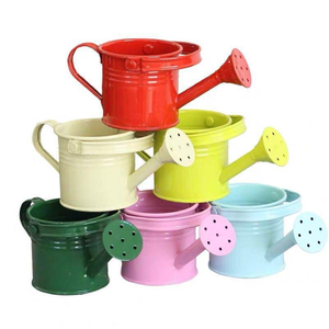 Ensemble d'arrosages en métal avec tête de pulvérisation détachable, arroseur de jardin en métal galvanisé coloré pour plantes d'intérieur et d'extérieur - Product Image 3