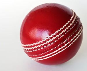 SPLENDID APPAREL - Balón de Cricket de Cuero Rojo, Grado Profesional, Duradero, para Interior/Exterior, Deportes de Equipo, 0.4-0.45 kg - Product Image 2