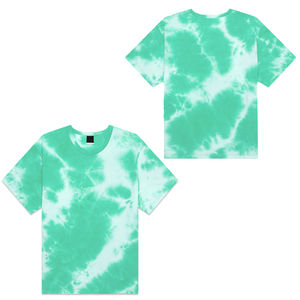 Camiseta Tie Dye Multicolor para Hombre, Corte Holgado, Estampada, Verano, Personalizable - Product Image 6