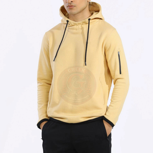 Sudadera con Capucha de Diseño Minimalista para Hombre, Suave Algodón, Estilo Casual Elegante, Moda Urbana y para Combinar en Capas - Product Image 4
