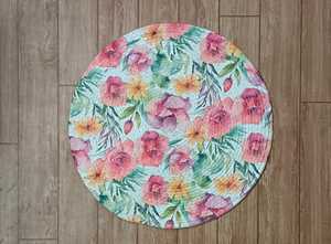 Premium Natural Jute Area Rug Eco Friendly Handwoven <b>Round</b> Floor <b>Mat</b> Sustainable Jute Braided Carpet For Home Living Room - Product Image 3