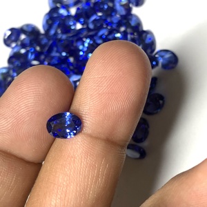 Zirconia Azul de Corte Ovalado, Gema Suelta de Grado AAA, Creada en Laboratorio para Joyería, Alta Calidad - Product Image 5