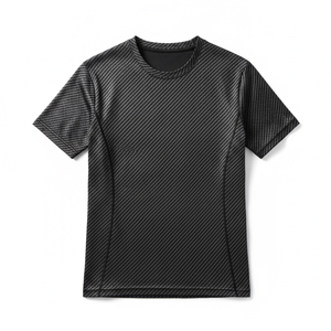 Camisetas de Compresión de Alta Calidad al por Mayor, Ropa Deportiva para Gimnasio, Camisetas Ajustadas para Correr con Estampado Personalizado para Hombre - Product Image 2