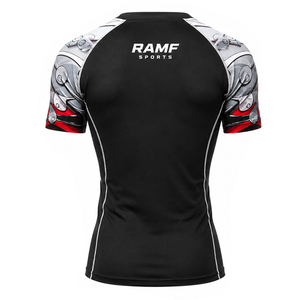Eco-Friendly No Gi Mma <b>Men</b> <b>Compression</b> <b>Shirt</b> Rash Guard Swim Custom Mma <b>Men</b> Rashguards Bjj-Rash-Guard - Product Image 6