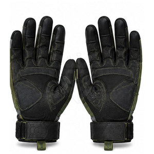 High Quality Plus Size <b>Touch</b> <b>Screen</b> Leather <b>Gloves</b> with Custom Logo Non-Slip Heavy Duty Tactical <b>Gloves</b> for Men - Product Image 4