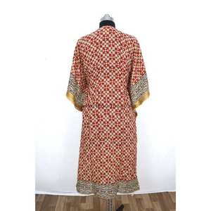 ชุดเดรสสไตล์เกาหลีทรงหลวมวินเทจ ผ้าฝ้าย 100% คอเสื้อแต่งขอบ  รักษ์โลก ไซส์ใหญ่  ชุดคลุมชายหาด  ตกแต่งด้วยลูกไม้ - Product Image 6