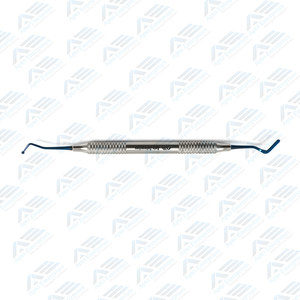 Instrumentos de Relleno de Resina Compuesta de Alta Calidad, Instrumentos Dentales con Puntas Azules, Instrumentos de Pulido de Plástico Plano - Product Image 3