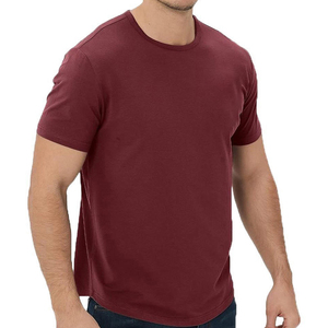 Camiseta Deportiva para Hombre, al por Mayor, Ecológica, Anti-UV, Transpirable, de Secado Rápido, Spandex/Poliéster, con Logotipo Personalizado en la Parte Delantera - Product Image 1