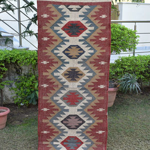 Tapis de salon réversible en jute, tissé à la main, style kilim, pliable, en fibres naturelles, haute qualité, prix de gros - Product Image 1