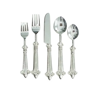 Luxurious Design Stainless Steel Cutlery Set Mirrored Stainless <b>Material</b> Durable for Daily Dining Special Occasions - Product Image 1