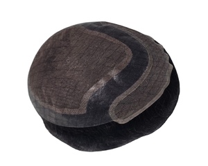 วิกผมผู้ชายแบบตรงสไตล์บราซิล Taz Premium พร้อมแผ่นต่อผม 5 ชิ้น ผมแท้ Remy สินค้าขายดี - Product Image 4