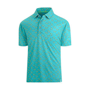 Polo para Hombre, Ligero, de Algodón, Informal, para Verano, Estilo Business Casual, Transpirable, con Cuello Solapa - Product Image 1