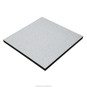 Suelo elevado Antiestático de sulfato de calcio conductor Lingding impermeable ignífugo ISO/CE/<span class=keywords><strong>CISCA</strong></span> certificado edificios de oficinas - Product Image 3