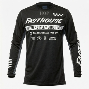 เสื้อแข่งรถออฟโรดผู้ชายแบบสั่งทำพิเศษ ระบายอากาศได้ดี เสื้อเจอร์ซีย์วิบาก MX แขนยาว เสื้อขี่มอเตอร์ไซค์วิบาก เสื้อซับลิเมชั่นสำหรับขี่ ATV UTV เสื้อทีม - Product Image 4