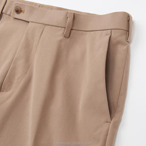 Pantalon de Costume Homme Blanc Sur Mesure de Haute Qualité, Coupe Slim, en Coton, Spandex et Polyester, Style Italien, Respirant, avec Fermeture Éclair à la Taille - Product Image 6
