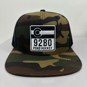Casquette de camionneur camouflage avec patch brodé personnalisé à 6 panneaux, maille respirante, style décontracté, tendance, classique, pour adultes - Product Image 1