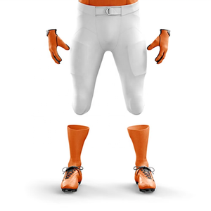 Conjunto de Fútbol Americano de Diseño Liso Hecho de Poliéster 2025, Hecho en Pakistán, Totalmente Sublimado, Uniforme Más Vendido, Camiseta de Fútbol Americano - Product Image 6