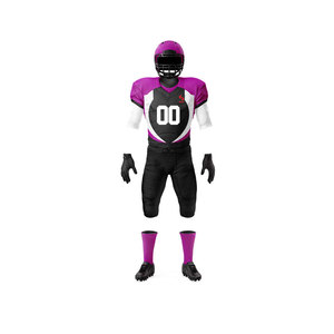 Tenue de football américain pour hommes Solid Trader Elite, imprimée par sublimation, respirante, séchage rapide, haute élasticité, durable, pour équipe - Product Image 2