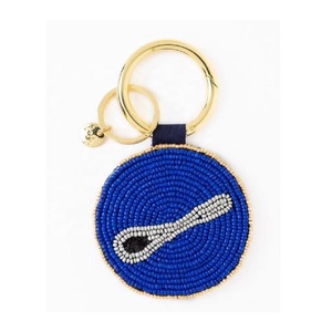 Evil Eye Glass Beads Bag Charms Keychain <b>Cute</b> Beaded Bag Charms for Tote Bag Accessories Handbags <b>Purse</b> Charm Gifts for Women - Product Image 3