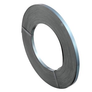 Nastro in Acciaio per Imballaggio ad Alta Resistenza, Rotolo da 1640 Piedi di Lunghezza x 3/4 Pollici di Larghezza x 0,02 Pollici di Spessore, Resistenza alla Rottura 1700 Libbre - Product Image 1